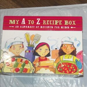 A to Z Recipe Box for Kids - Engaging Learning Toy